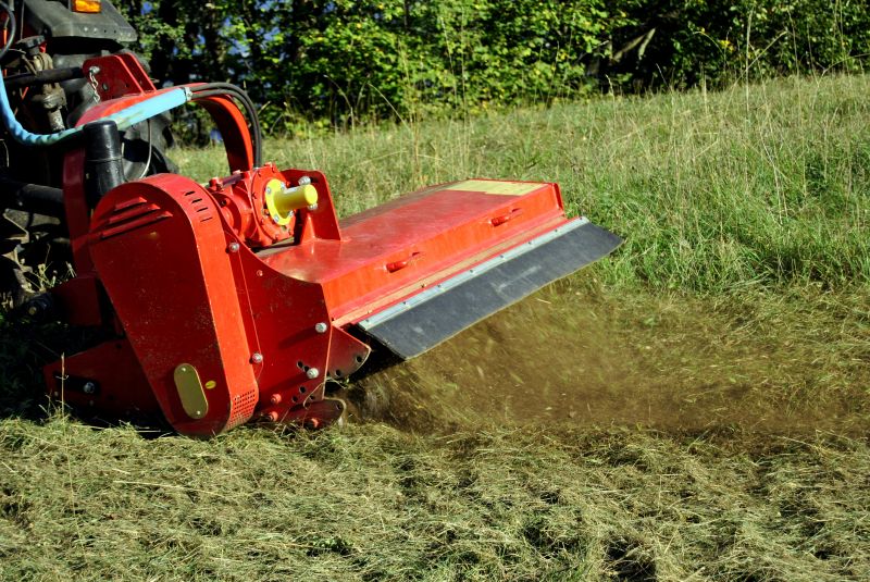 Bush Hogging Equipment in Action